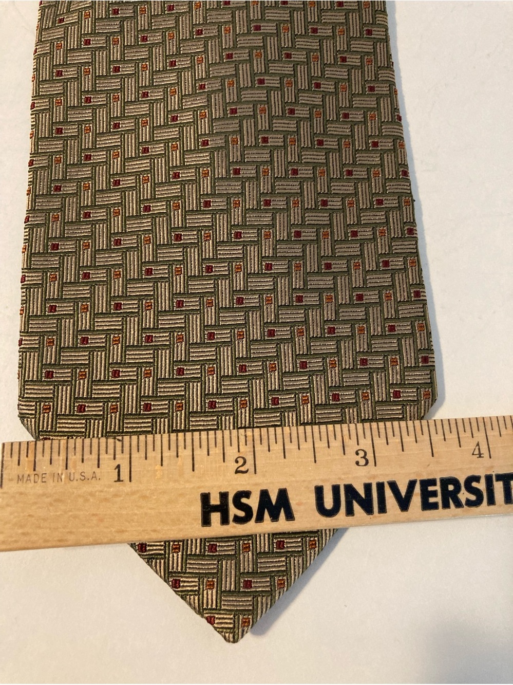 Seigo Katsuraga N.Y. Limited Edition 100% Silk Tie - Picture 3 of 5